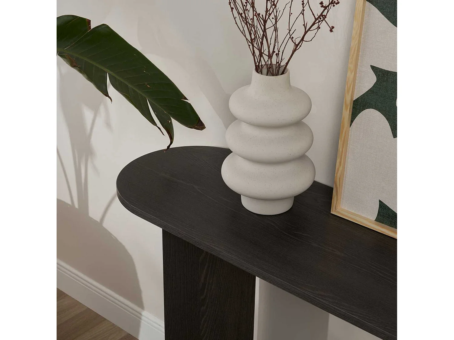 Sideboard – 150 cm x 75 cm x 35 cm – Schwarz – MDF