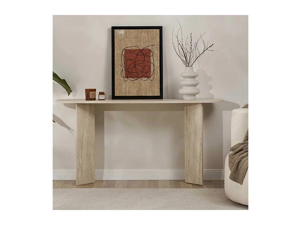 Console moderne en aggloméré Sira