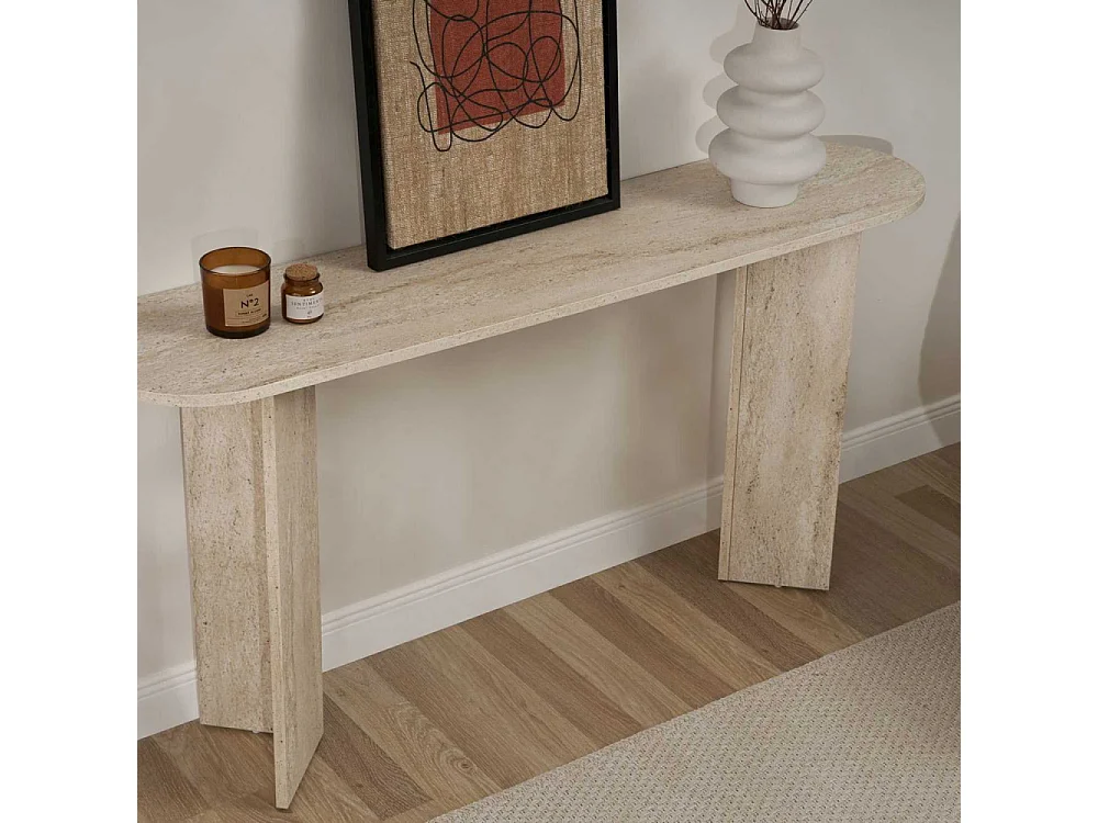 Console moderne en aggloméré Sira