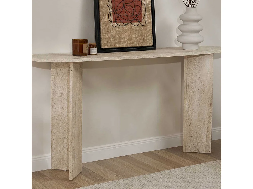 Console moderne en aggloméré Sira