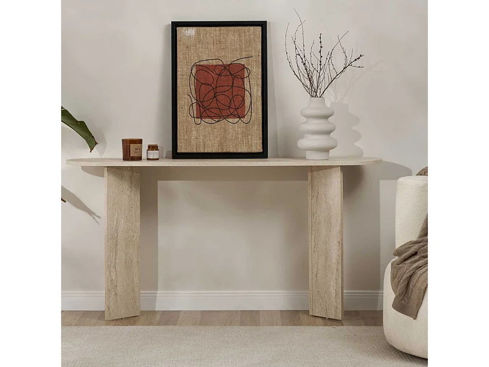 Console moderne en aggloméré Sira