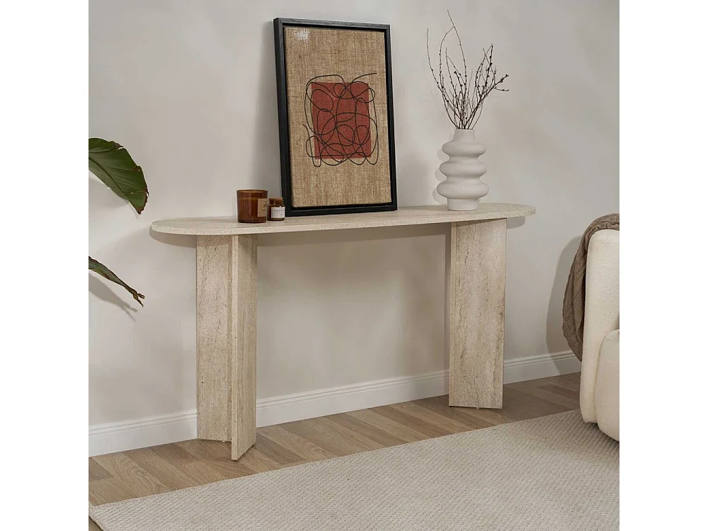 Console moderne en aggloméré Sira