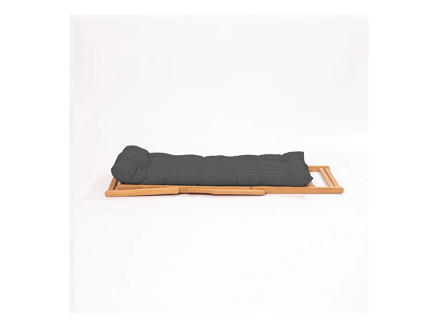 Salon jardin détente gris - 2 assises confort SORA