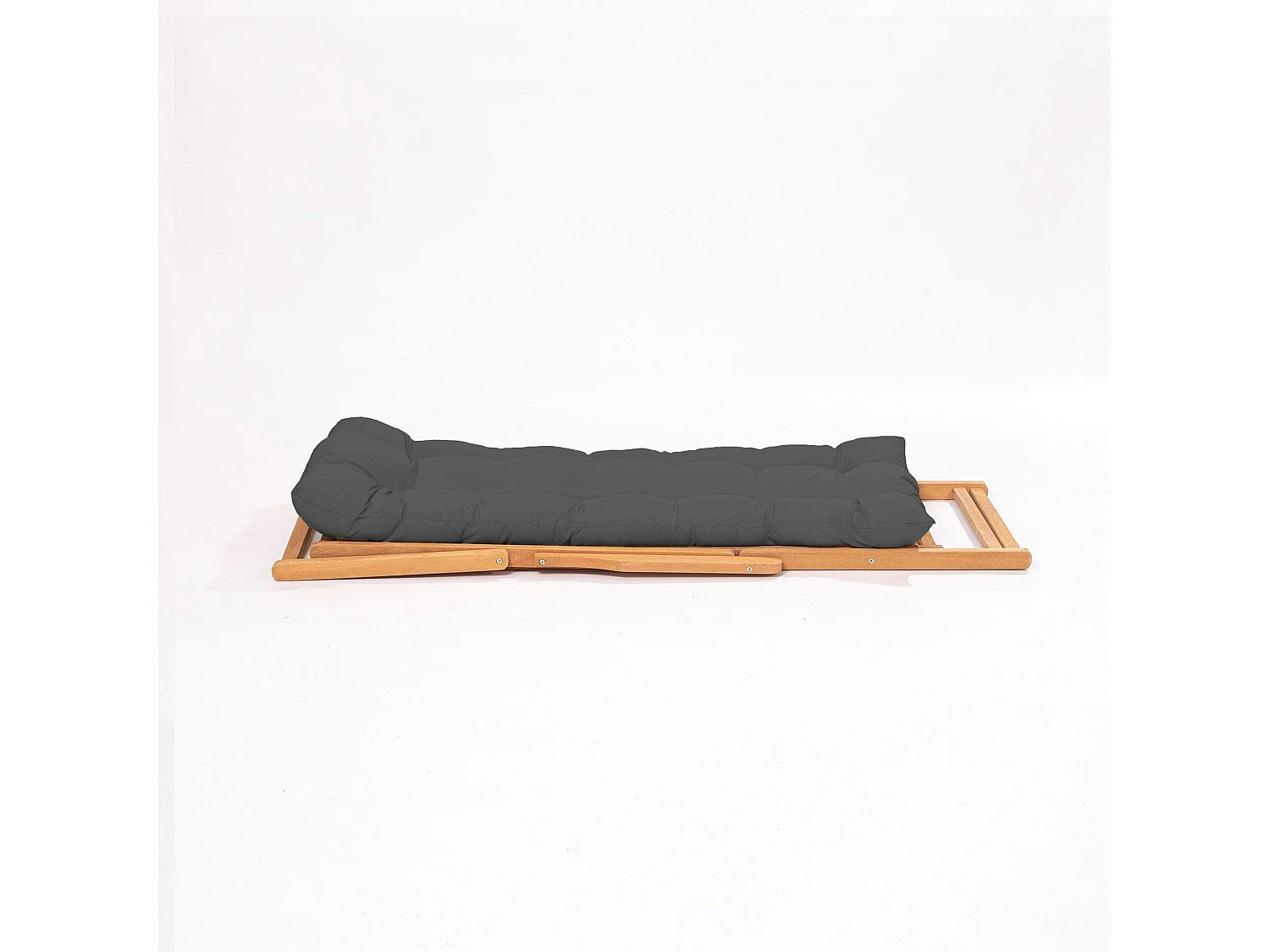 Salon jardin détente gris - 2 assises confort SORA