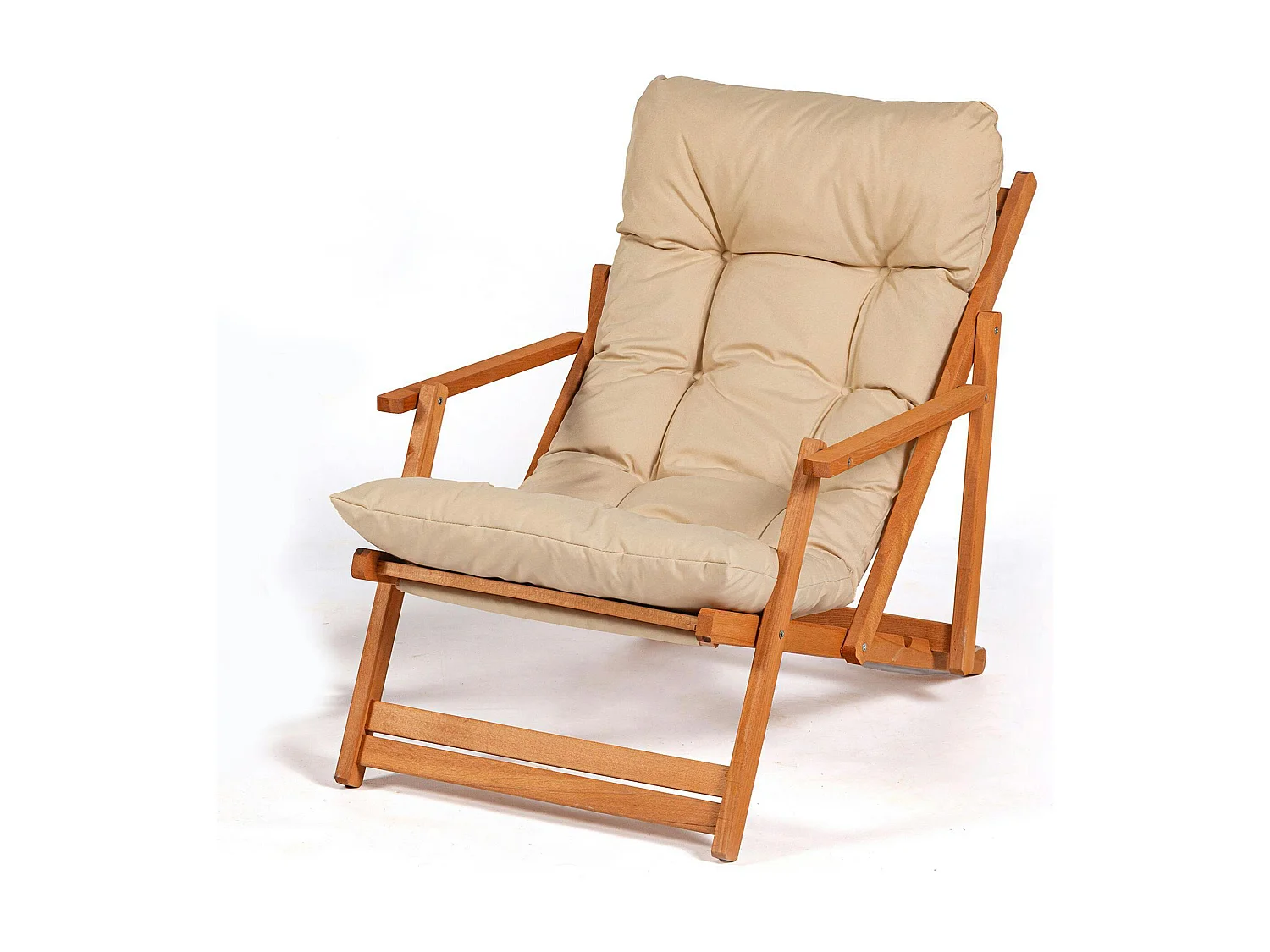 Salon jardin détente beige - 2 assises confort SORA