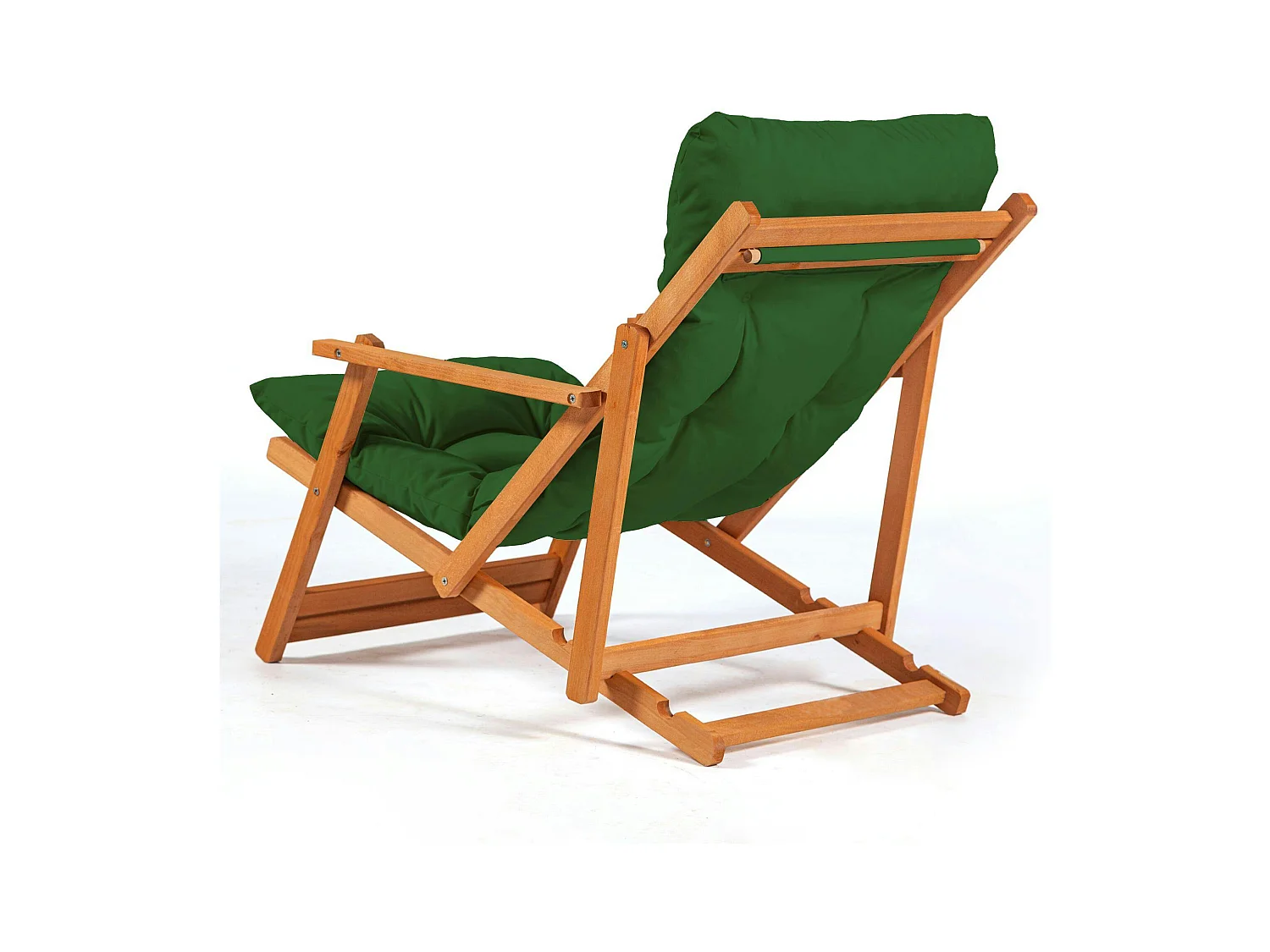 Salon jardin détente vert - 2 assises confort SORA