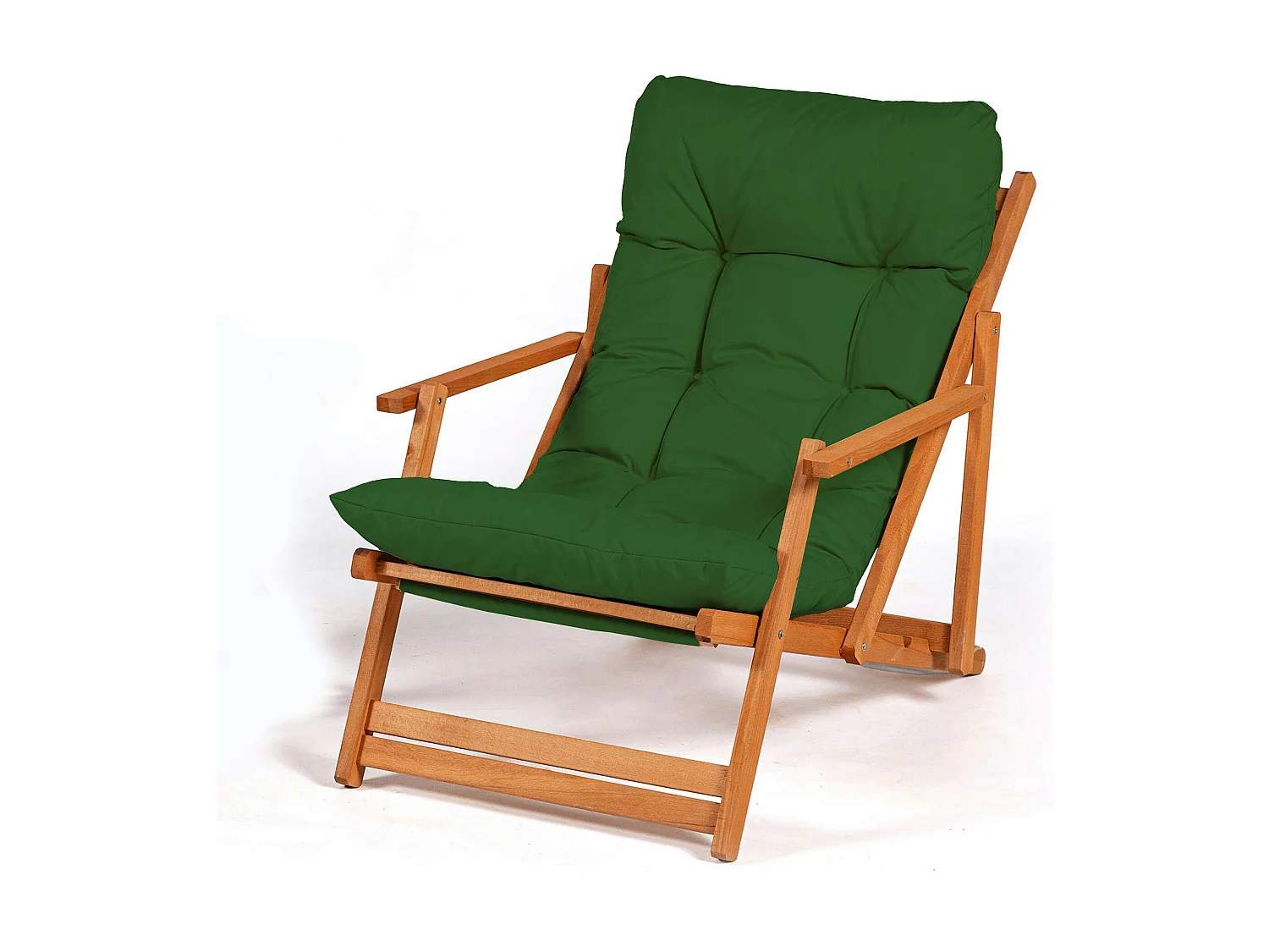 Salon jardin détente vert - 2 assises confort SORA