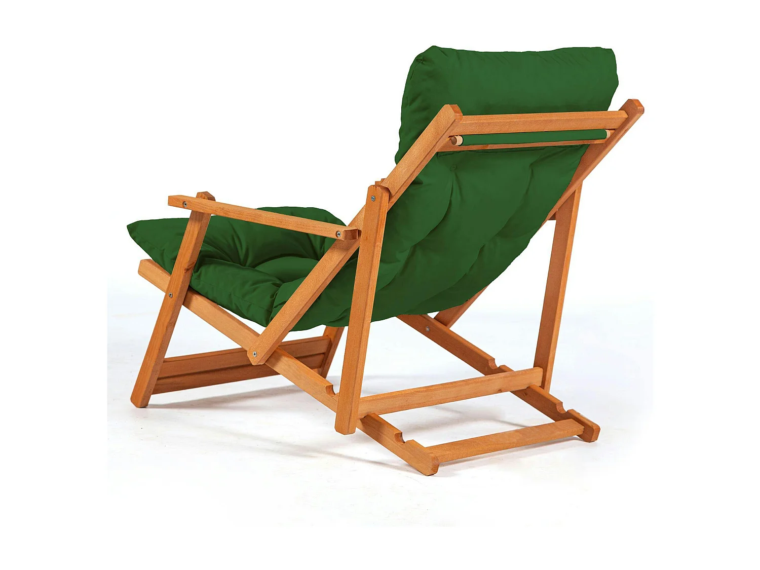 Salon jardin détente vert - 2 assises confort SORA