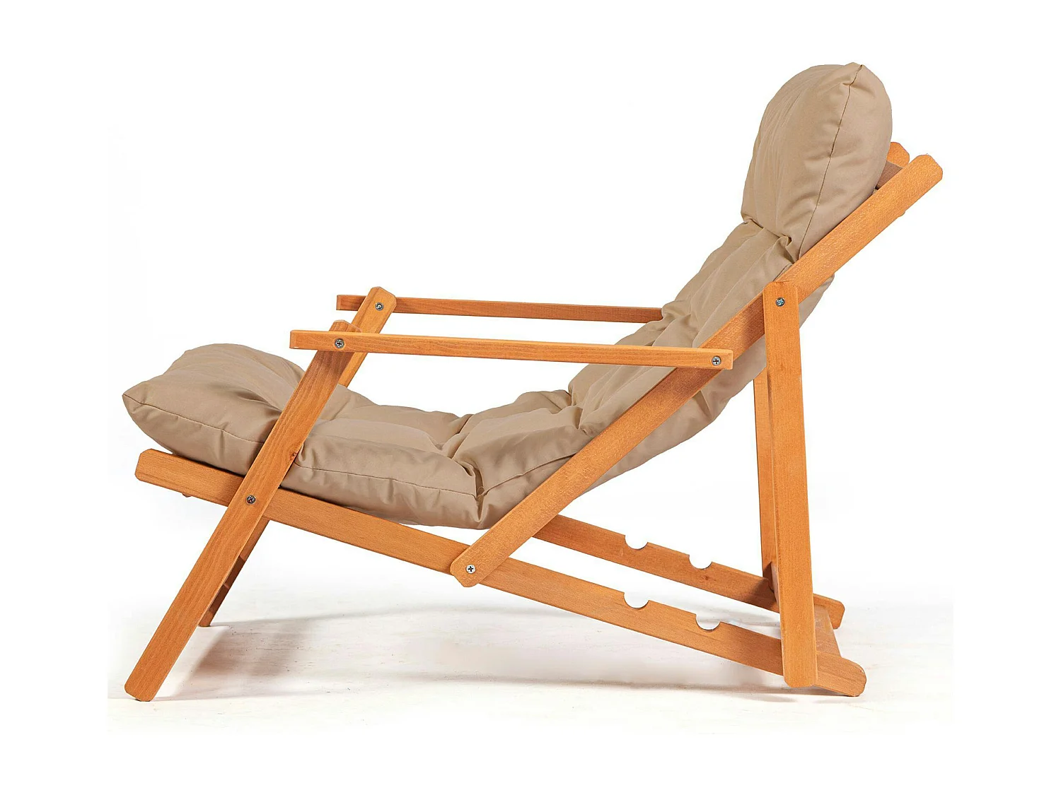 Salon jardin détente taupe - 2 assises confort SORA