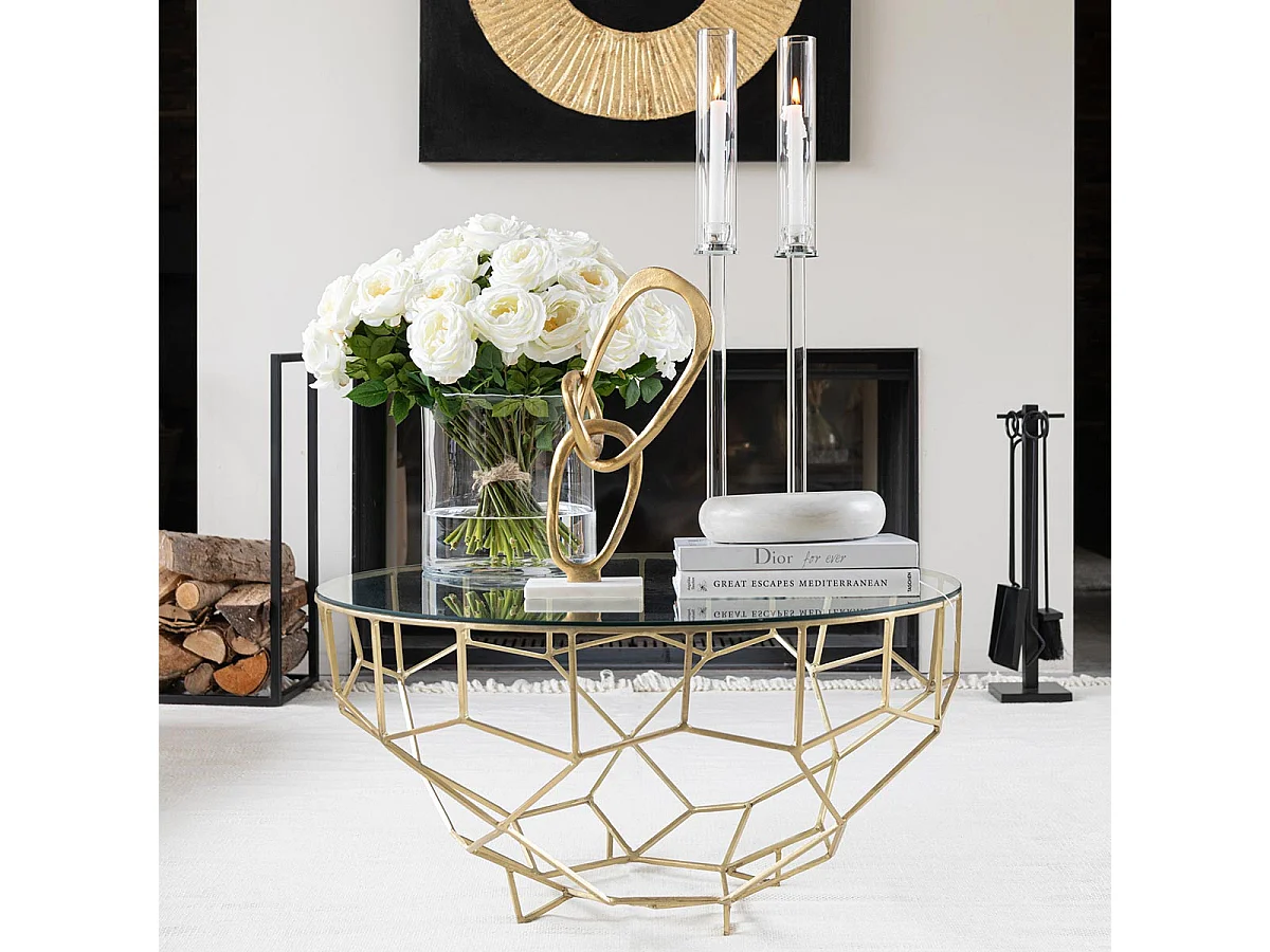 Serviteur de Cheminée 5 Pièces "Anneau" 76cm Noir