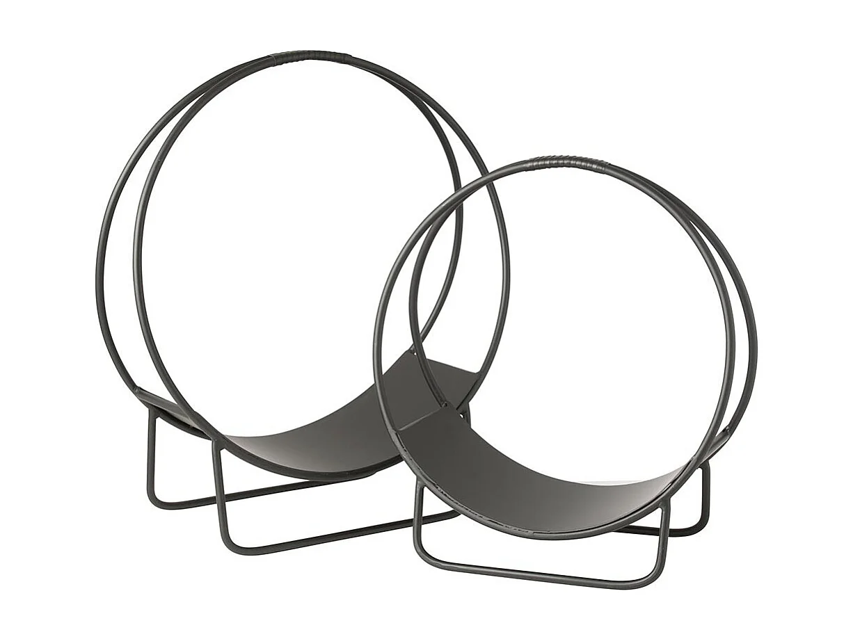 Range-Buches en Métal "Mark" 55cm Noir