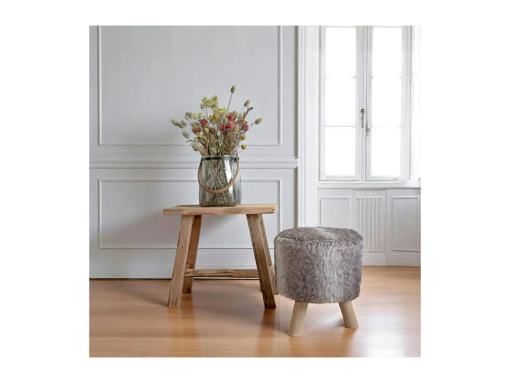 Tabouret en teck NARA