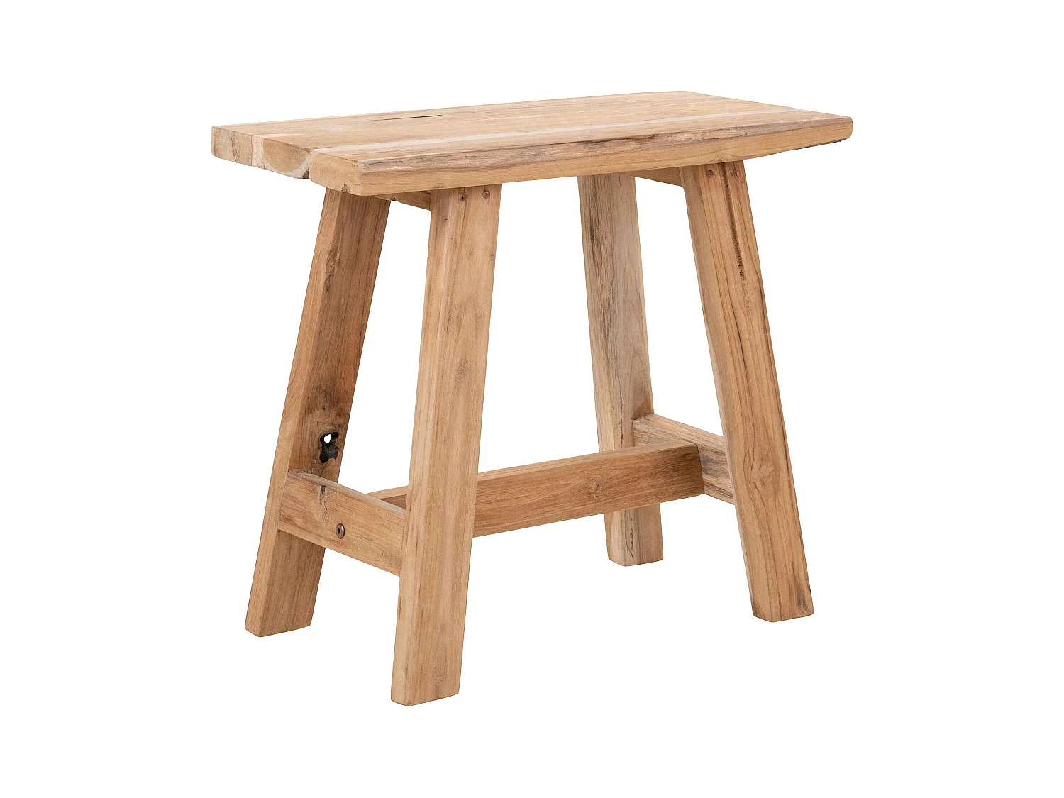 Tabouret en teck NARA
