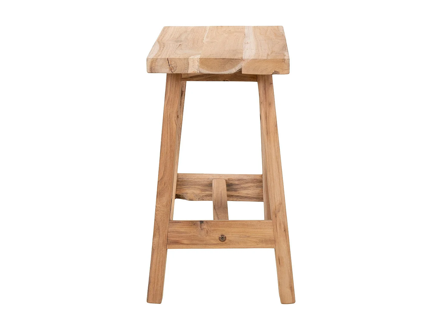 Tabouret en teck NARA