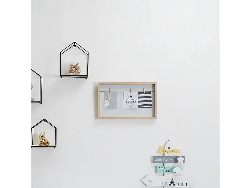 Cadre Photo Nuage Blanc, Bleu