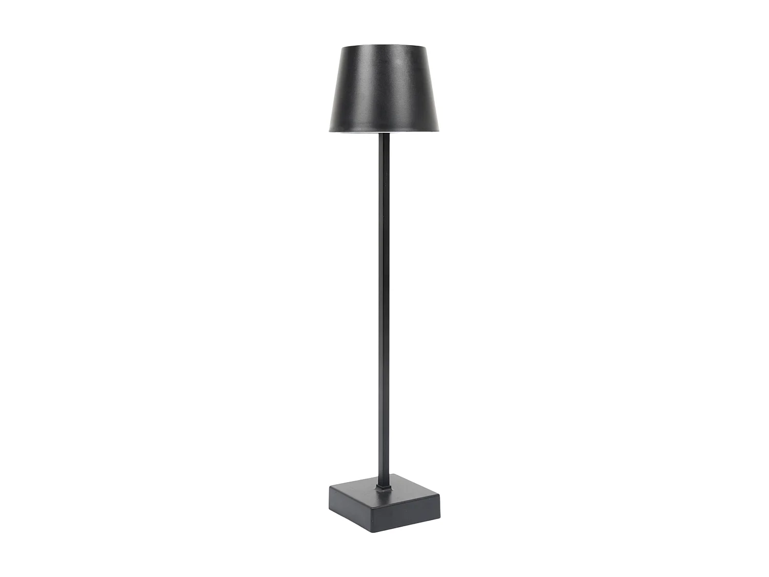 Lampe De Table Noir H45cm Rechargeable Usb Noir