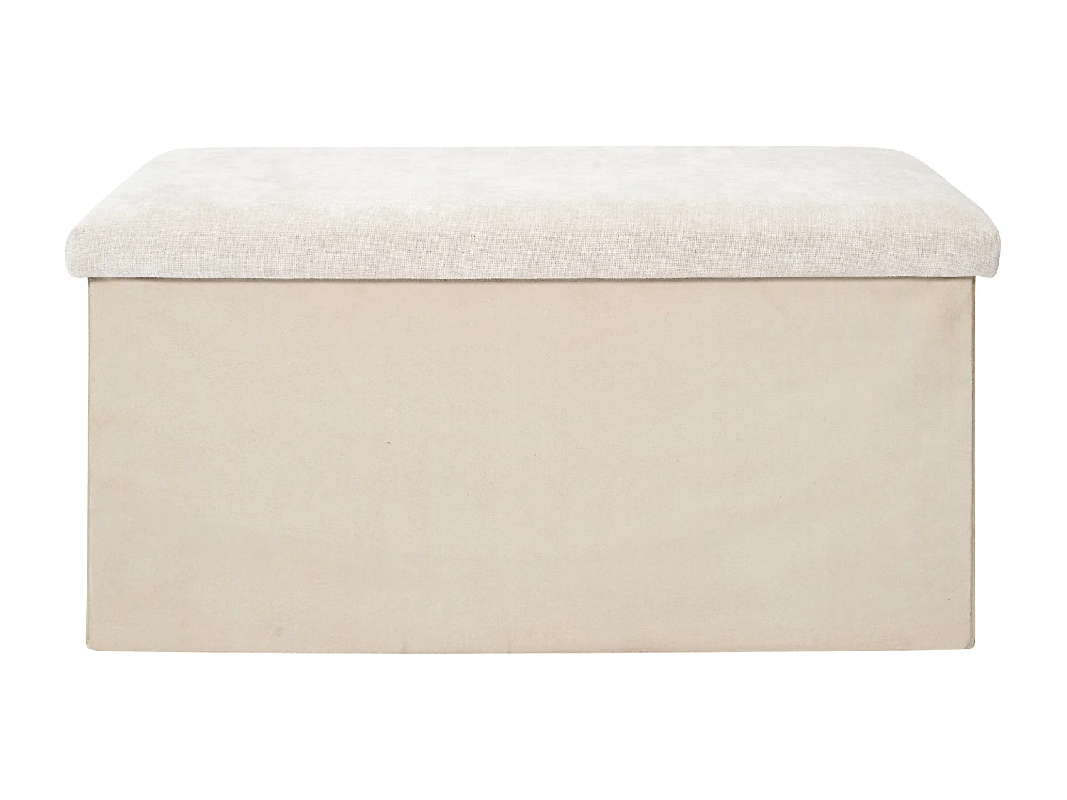 Coffre Banc Pliable Emilia Beige Beige