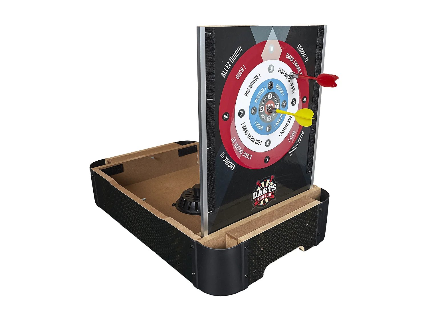 Jeux De Table 3 En 1 Noir, Blanc