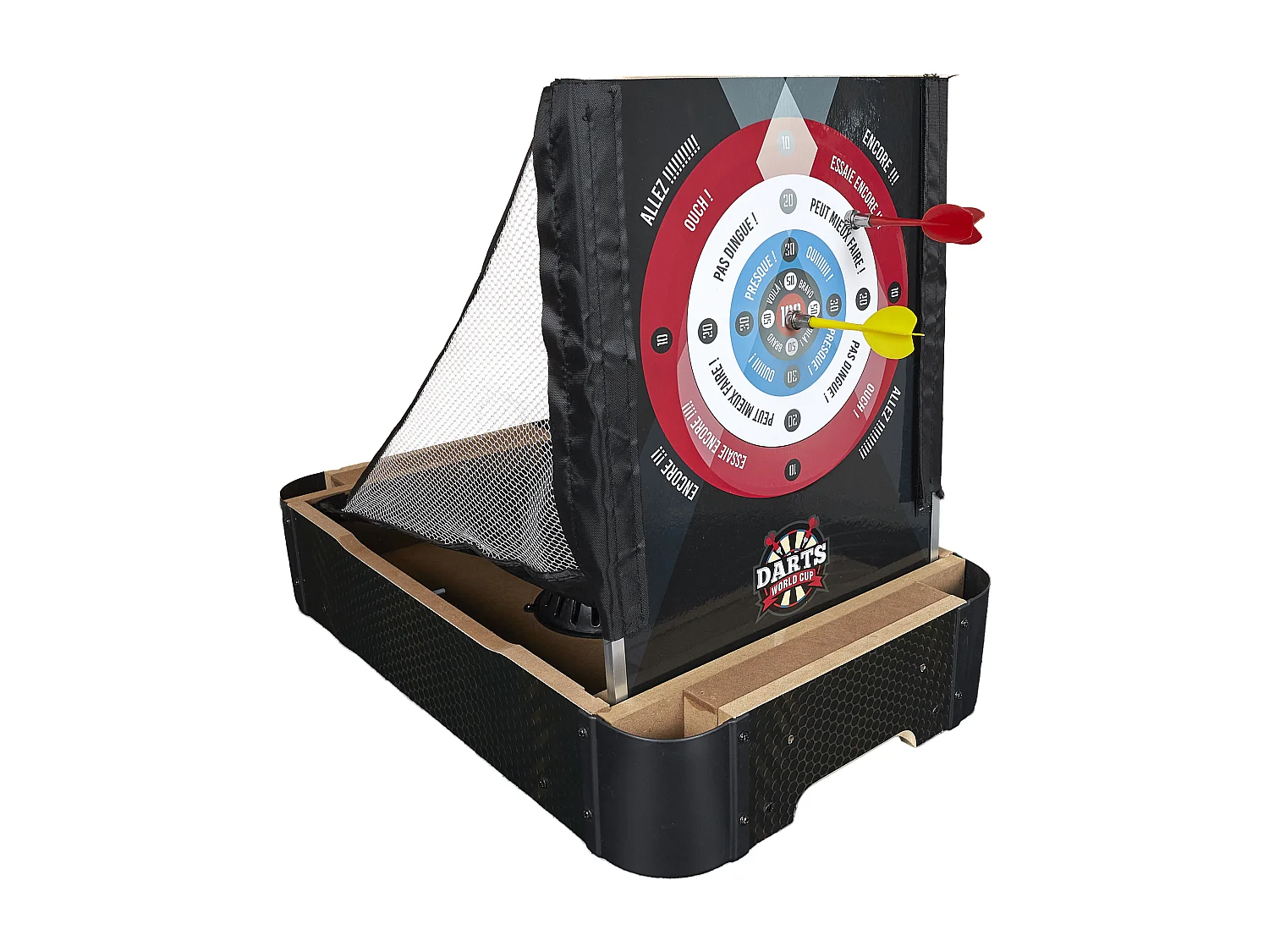 Jeux De Table 3 En 1 Noir, Blanc