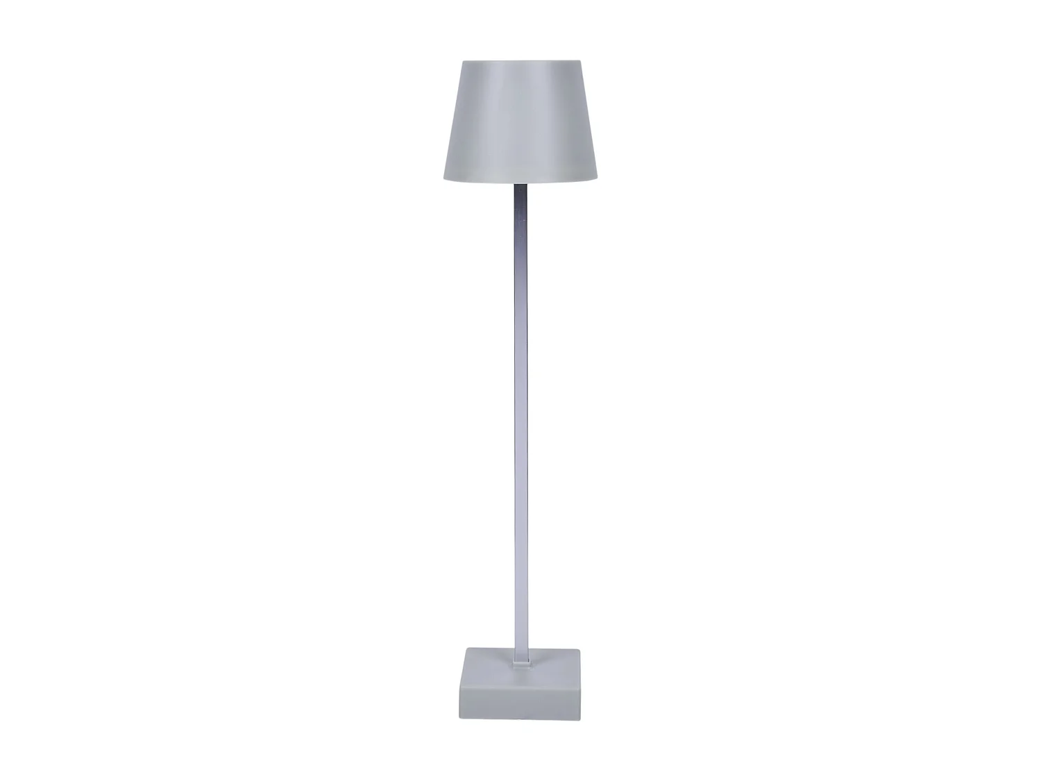 Lampe De Table Rechargeable Usb Taupe H45cm Marron