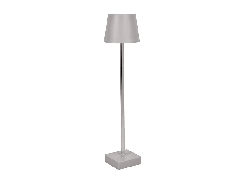 Lampe De Table Rechargeable Usb Taupe H45cm Marron