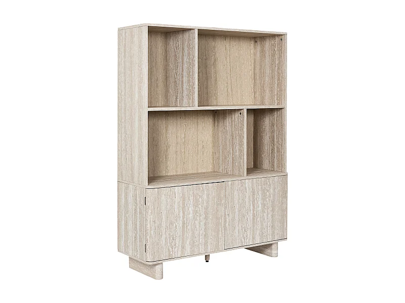 Bibliotheque Pietra Blanc, Beige