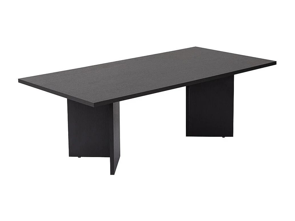 Sam - Table basse en bois 119x60cm - Noir