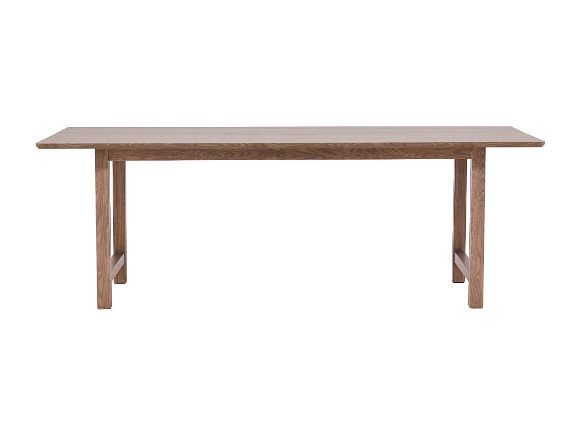 Table à Manger Design "Count" 220cm Marron