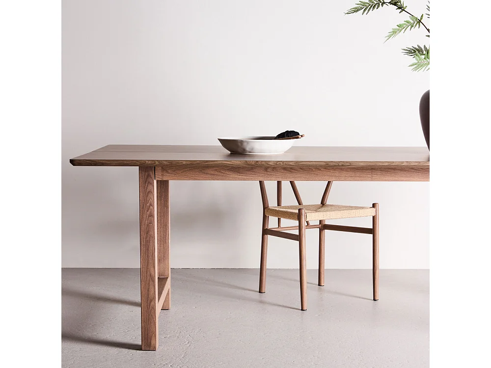 Table à Manger Design "Count" 220cm Marron