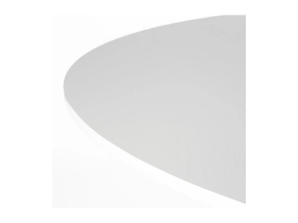 Zeme - Table à manger 4 personnes ronde en bois - Grège