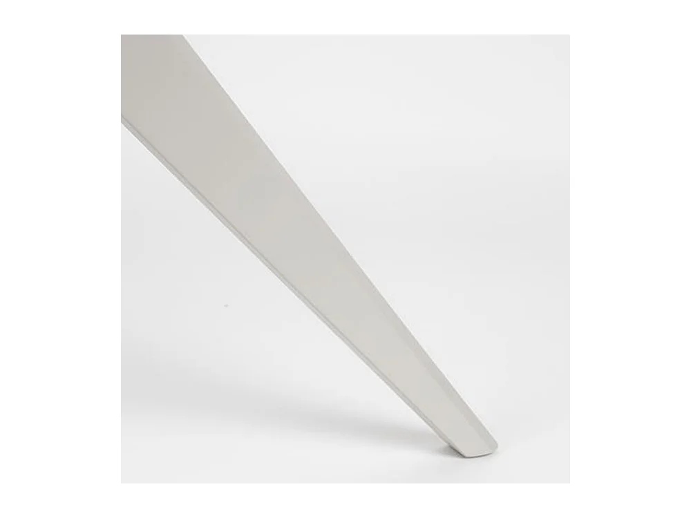 Zeme - Table à manger 4 personnes ronde en bois - Grège