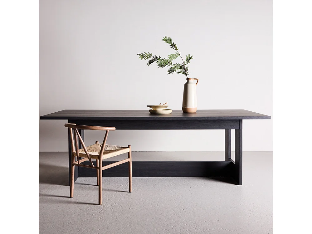 Table à Manger Design "Milly" 235cm Noir