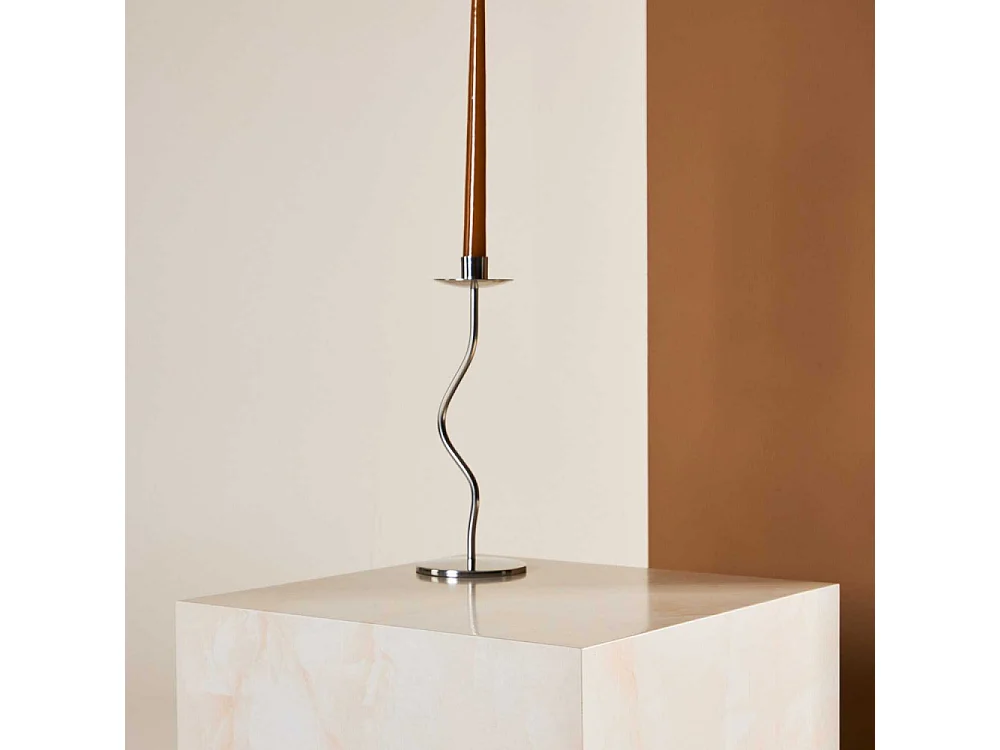 Table d'Appoint Design "York" 45cm Jaune Clair