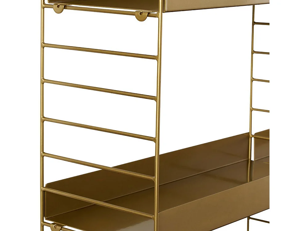 Oxa - Étagère murale en métal L98cm - Laiton