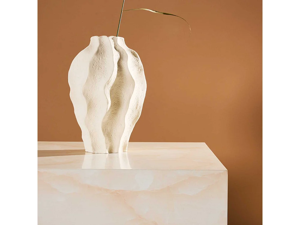 Table Basse Design "York" 80cm Jaune Clair