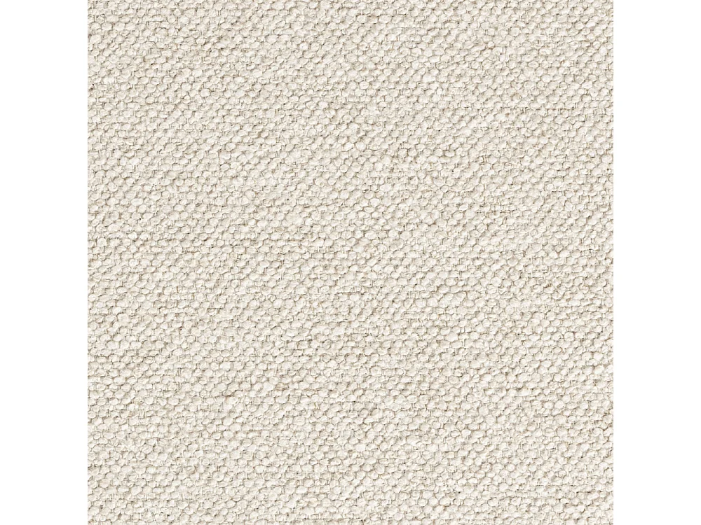Milka - Canapé d'angle gauche 4 places en tissu - Beige