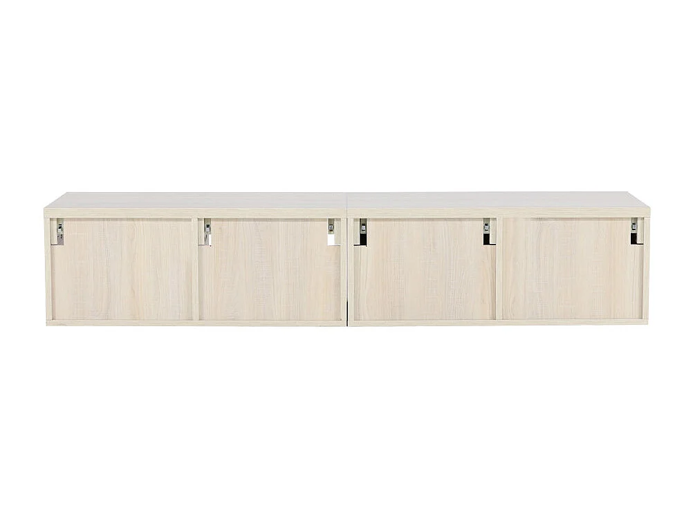 Meuble TV Mural "Nomi" 180cm Naturel