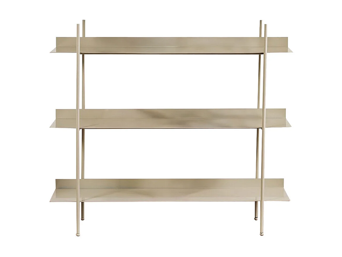 Luno - Étagère en métal L120cm - Taupe
