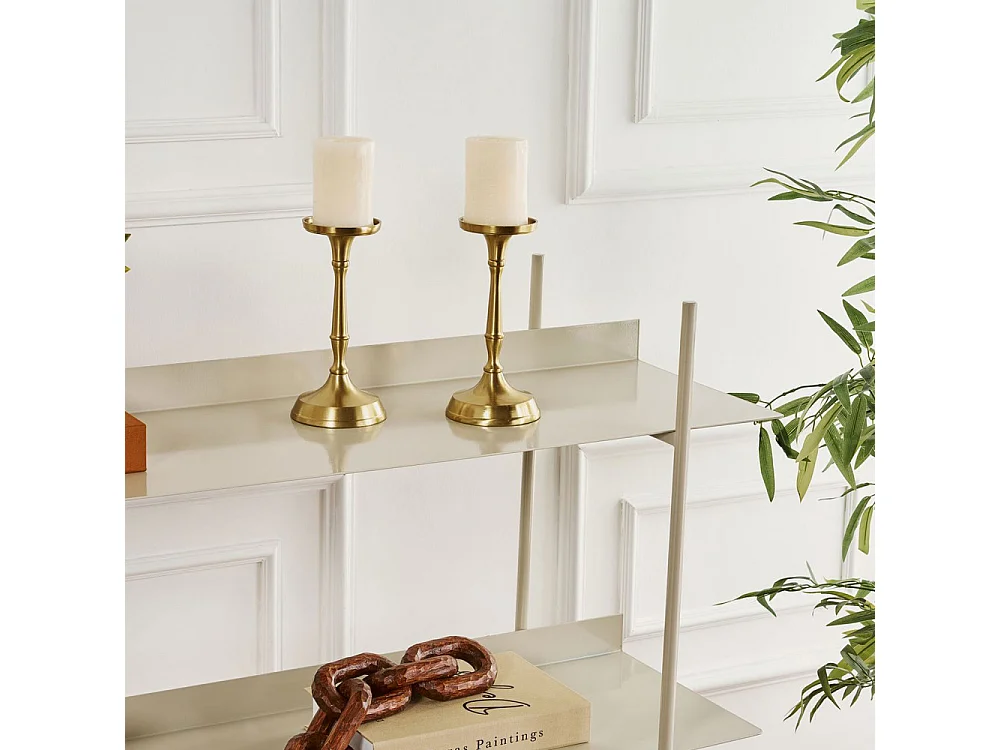 Luno - Étagère en métal L120cm - Taupe