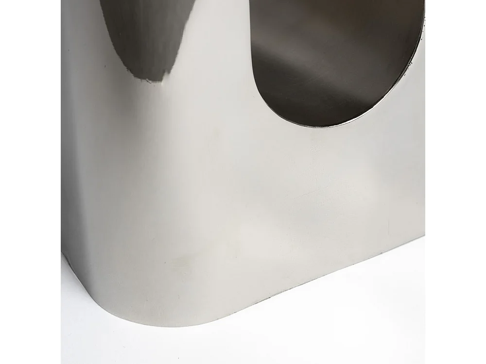 Creek - Table d'appoint en métal - Chrome