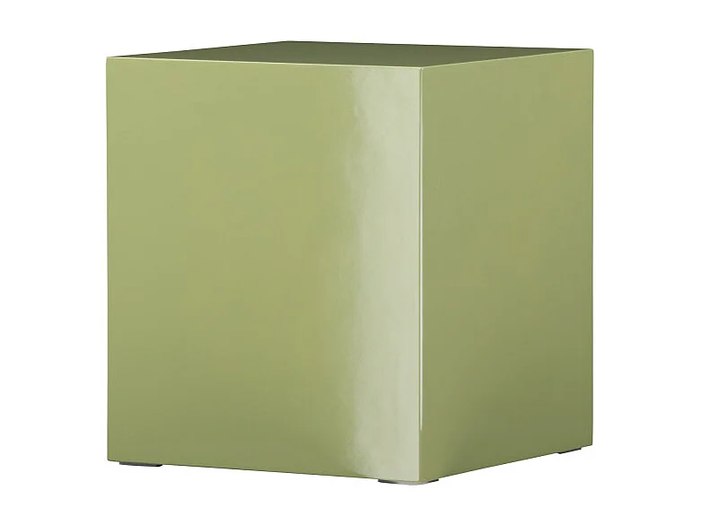 Table d'Appoint Design "York" 45cm Vert Foncé