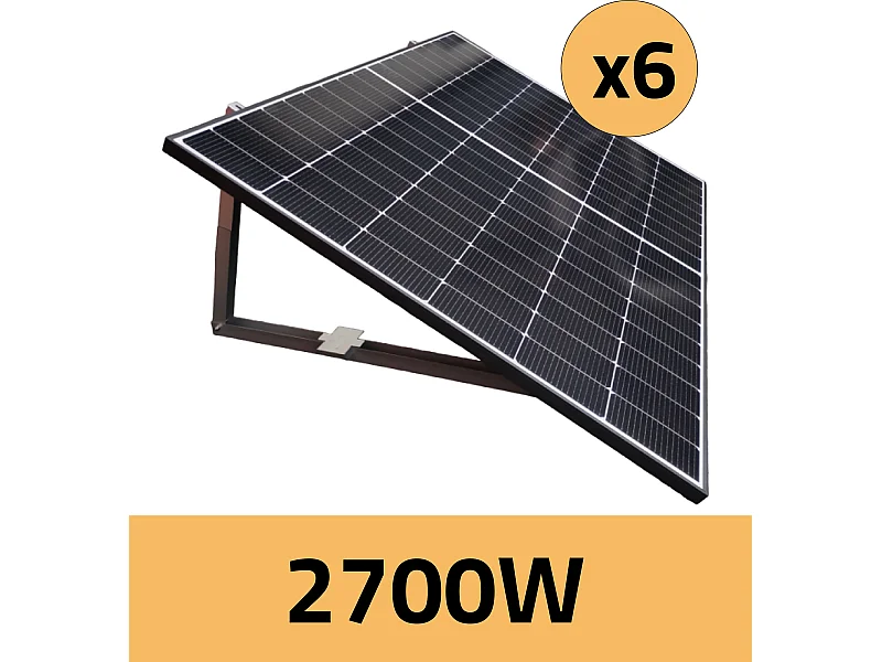 Kit Solaire Plug & Play 2700W – Électricité Gratuite à Domicile