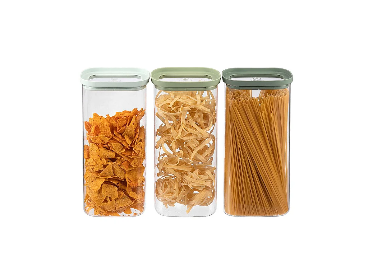 Lot de 3 bocaux en verre 2000ml