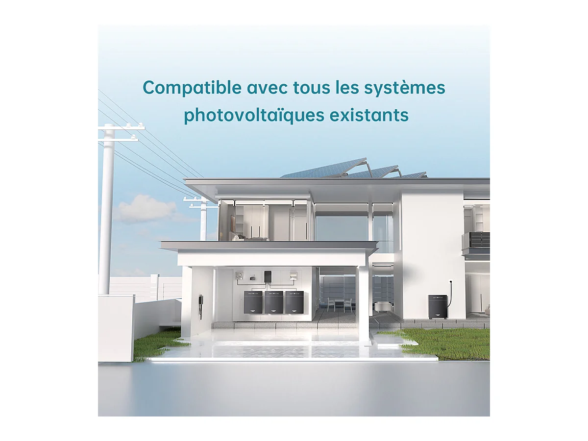 Batterie Lithium Intelligente Plug & Play 5 kWh - Venus E 2.0