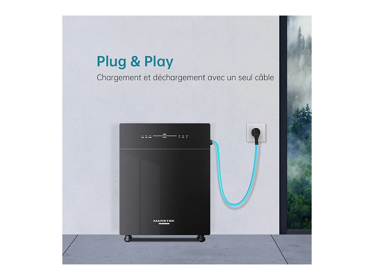 Slimme Lithium Plug & Play Batterij 5 kWh - Venus E 2.0