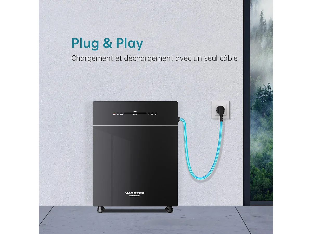 Batterie Lithium Intelligente Plug & Play 5 kWh - Venus E 2.0