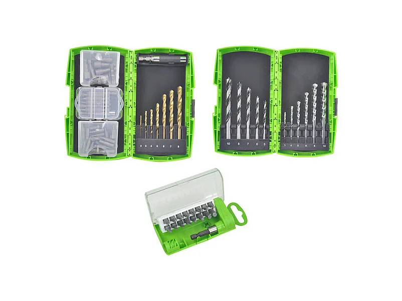 Coffret perçage-vissage 74 pièces - Constructor