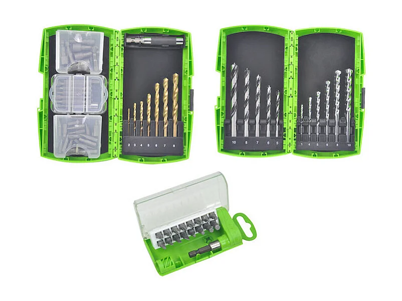 Coffret perçage-vissage 74 pièces - Constructor