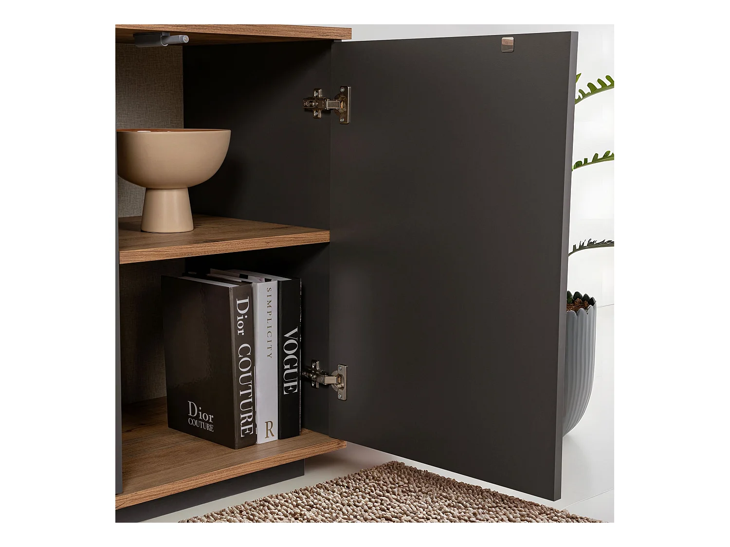 Buffet 4 portes en aggloméré Arista