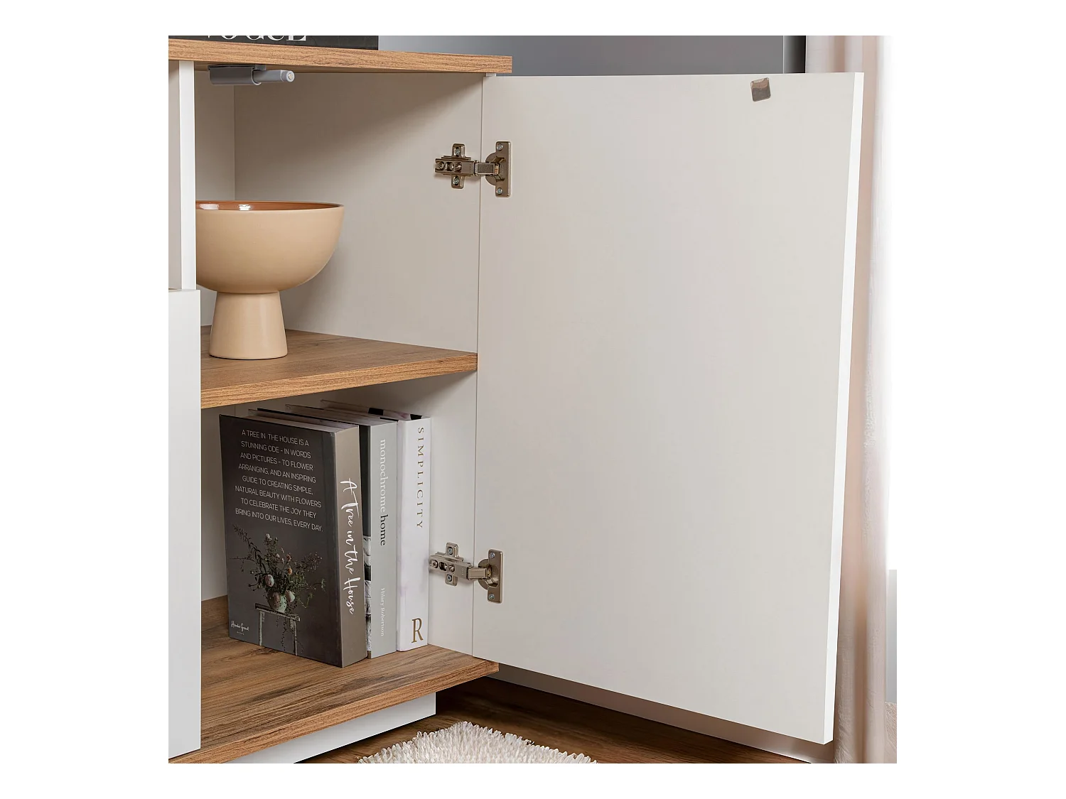 Buffet 4 portes en aggloméré Arista